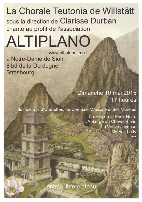 Benefizkonzert in Strasbourg für ALTIPLANO