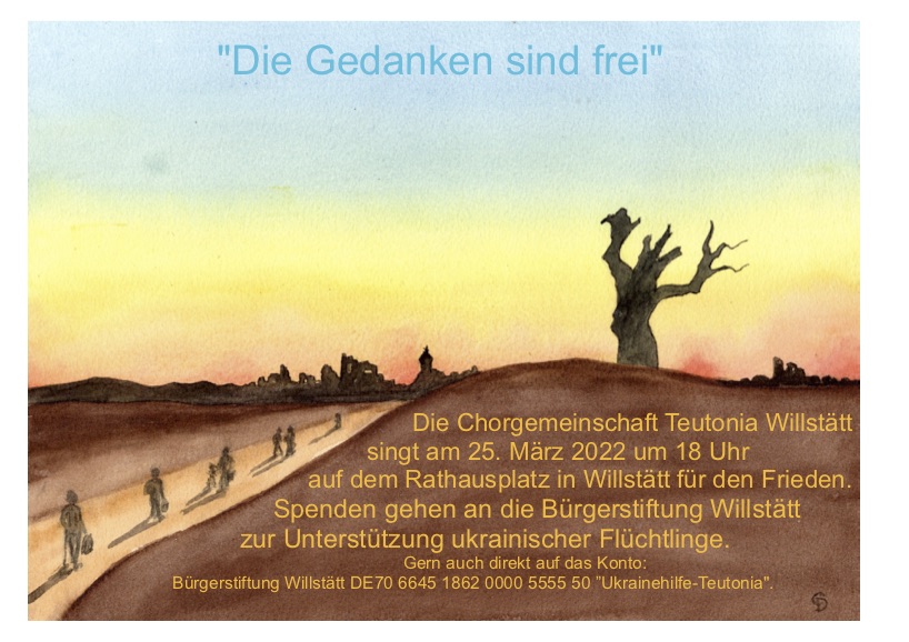 Friedenskonzert zur Unterstützung ukrainischer Flüchtlinge